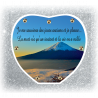44.Plaque Funéraire Coeur 29cmØ