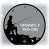 26.Plaque Funéraire Ronde 29cmØ