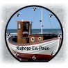 28.Plaque Funéraire Ronde 29cmØ